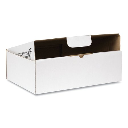 Duck Brand Ship Box, Self Lock, 13x9", White, PK25 1147639